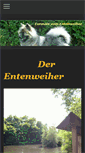 Mobile Screenshot of entenweiher-eurasier.de